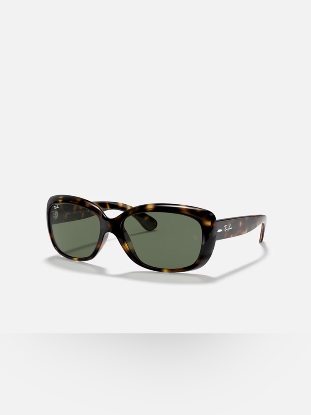 Ray-Ban Jackie OHH RB410 Sunglasses with Dark Green Lenses